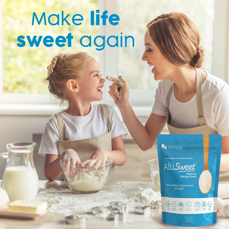 Alusweet Allulose Sweetener Zero Calorie - 36 oz - 1:1