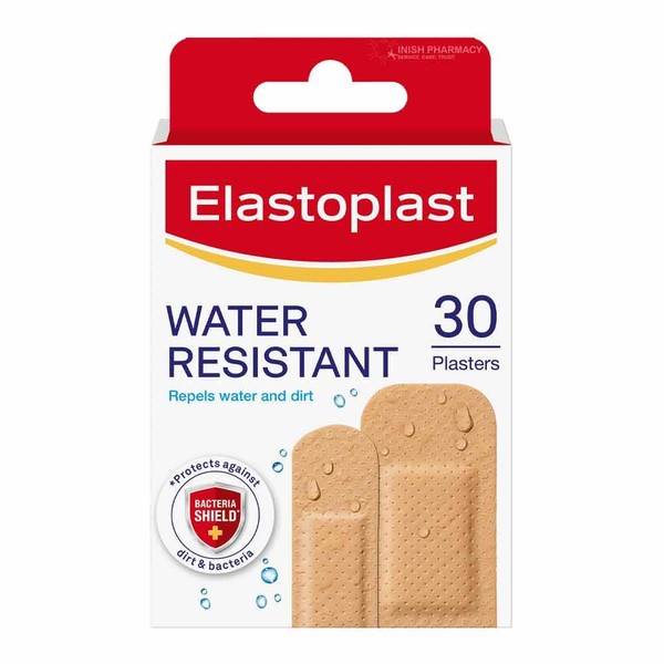 Elastoplast Water Resistant Plasters 30 Pack