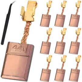 ZHUROUPU 10PCS CB440 Carbon Brushes Replacment for Makita Electric Tool DHP482 BHP452 DHP458 DHP456 BHP451 DTD146 DTW251, Electric Motor Carbon Brushes for Makita Cordless Drills Drivers Screwguns