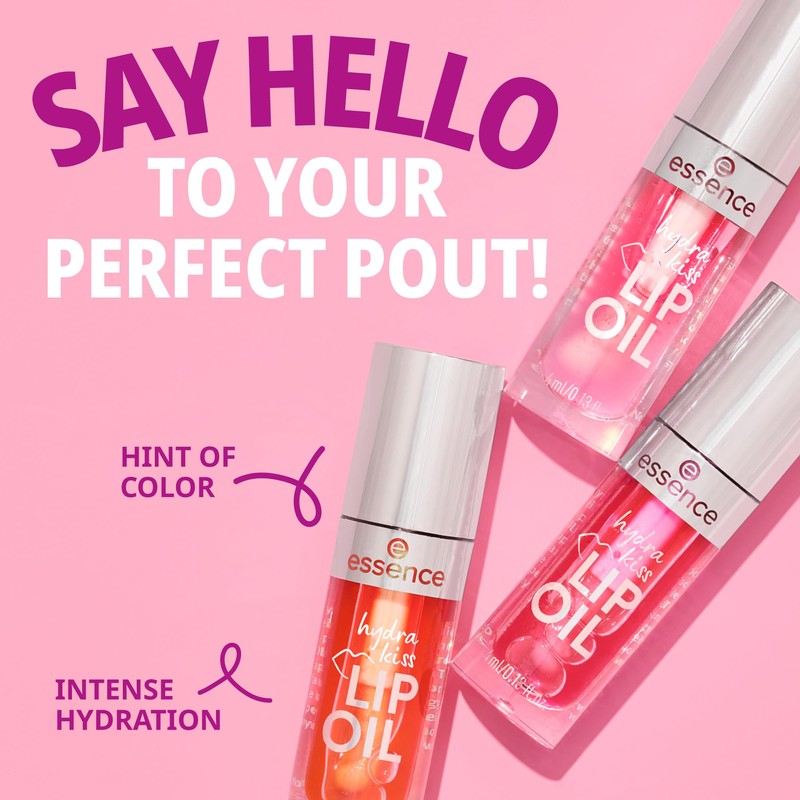 essence | Hydra Kiss Lip Oil | Vegan & Cruelty