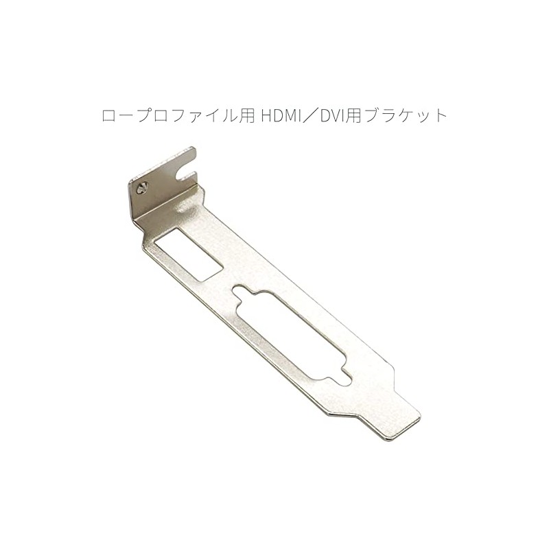 2pcs Audio Fan PCI Bracket Low Profile Bracket for HDMI