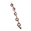 Hanging Rain Chain Metal Decorative Rotating Hollow Rain Chain for