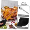 IWOWHERO 1set Turkey Seasoning Injector Meat Injector Tool for BBQ