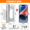 5" Self Closing Door Hinges, Non Mortise Door Hinge, Soft
