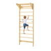 VEVOR Swedish Ladder Wall Gym, 2-in-1 10-Level Indoor Jungle Gym,