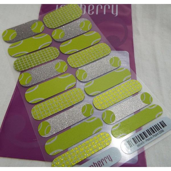 Jamberry Match Point 0316 86W3 Nail Wrap (Full Sheet)