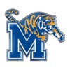 Fanmats 60577: Memphis Tigers Heavy Duty Aluminum Embossed Color Emblem