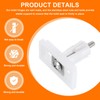 sourcing map 2Pcs Toilet Seat Cover Hinge, 45mm Blind Hole