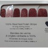 Color Street ALL FIRED UP Nail Polish Strips Red Glitter