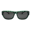 PASTL TAC Polarized Lens Fit Over Sunglasses Matted Green Tortoise