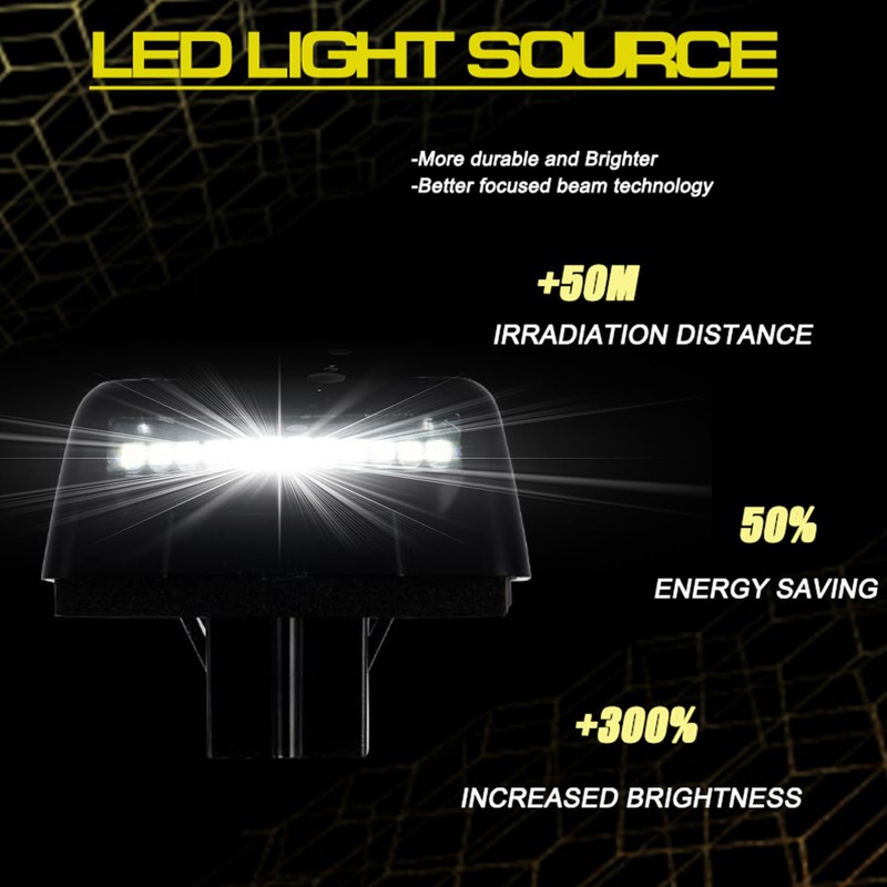 2Pcs For Ford Transit MK5 MK6 MK7 Connect 1985-2014 LED