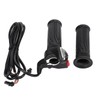 Electric Bicycle Gas Throttle Handle Throttle Grip with Battery Indicator
