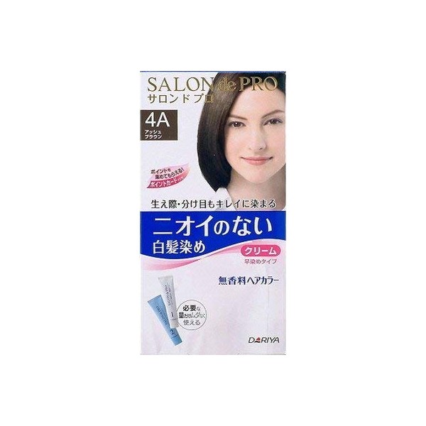Dariya sarondopuro Fast Dyed Cream A (assyuburaun) [Set of 6] [Quasi-drug Goods]