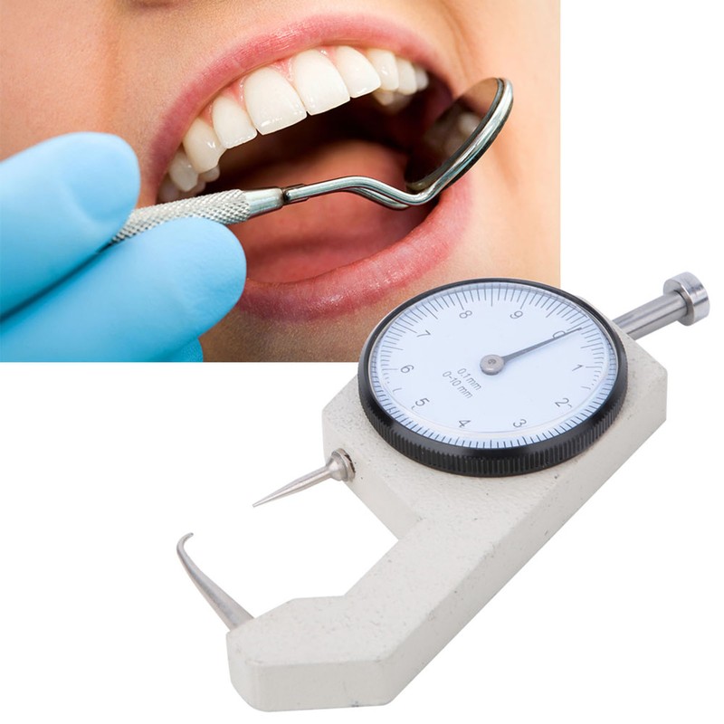 0‑20mm Dental Caliper Thickness Gauge Meter Dental Laboratory Equipment Dentistry