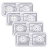 Leisure LED 4 Pack RV LED Ceiling Double Dome Light