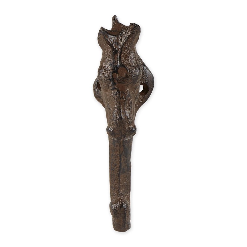 DII Cast Iron Collection Decorative Wall Hook Set, Horse, 3