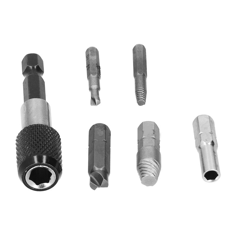 22Pcs Damaged Screw Extractor Stripped Broken Bolt Remover Tool All