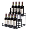 XHKDSYMC Syrup Rack Organizer, Coffee Syrup Stand Holder, 3 Tier