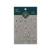 Gold Silver Star Moon Sun Nail Boho Baroque Celestial Nail
