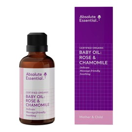 Absolute Essential Baby Oil: Rose & Chamomile, 50ml