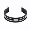 EVGATSAUTO Motorcycle Exhaust Pipe Bracket,Stainless Steel Motorcycle Semicircle Exhaust Muffler
