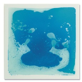Liquid Sensory Tile Mat, 12", Blue