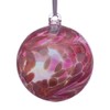 Happy 40th Birthday Gift - 10cm Friendship Ball Pink Tourmaline