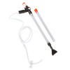 Manual Aquarium Water Changer Safe Efficient Fish Tank Gravel Cleaner