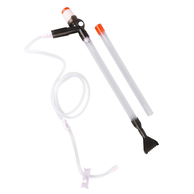 Manual Aquarium Water Changer Safe Efficient Fish Tank Gravel Cleaner