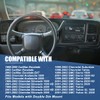 Auto Dynasty Gauge Cluster Instrument Panel Bezel Trim Compatible with