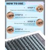 Wispy Lash Clusters 10-12-14MM Short Eyelash Clusters Fluffy Cluster Lashes
