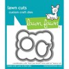 Lawn Fawn Lawn CUTS Dies How U, Bean Mint Add-On
