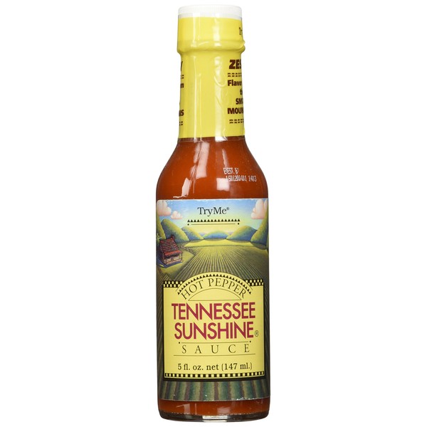 TryMe Tennessee Sunshine Hot Pepper Sauce - 5 oz. (Pack