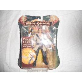 Toys 7" Will Turner Action Figure, Sword Thrusting, Age 4+, Pirates of the Caribbean