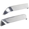 Technical Precision Replacement for Peterbilt 379 Year 2000 Stainless Steel Window Deflector Doors