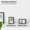 KINLINK 4x6 Frame Green, Solid Wood 4 x 6 Picture