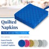 Silver Spoons Cocktail Napkins, Royal Blue 24 Count (Pack of