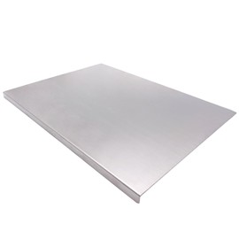 BILLAMB Stainless Steel Cutting Boards for The Kitchen, Suitable for Meat, Fruits, Vegetables, Bread, and Baking Large-sized Cutting Boards (40 x 30cm/15.7 x 11.8 in)
