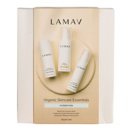 LAMAV Hydration Organic Skincare Essentials, 3 Item Pack