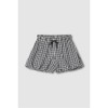 Jaju [JAJU] Plaid Shirring Bloomer Lounge Pants_Dark Mint