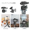 Leapluminin Low Profile Camera Tripod Ball Head, 360° Rotating Ball