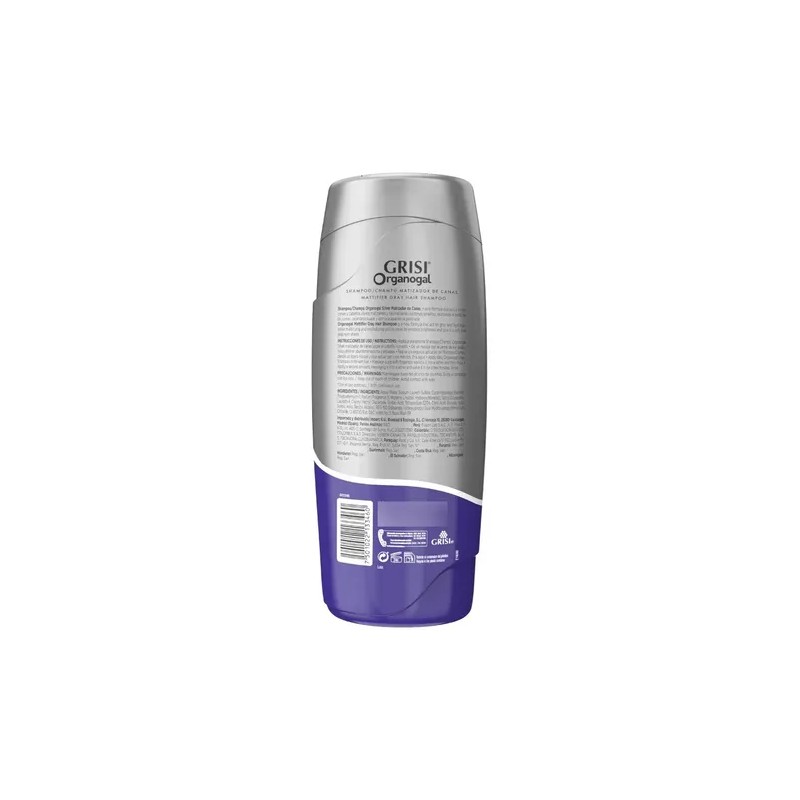 1pz Shampoo Grisi Organogal Silver Canas De 400ml