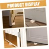 STOBOK 4sets Wooden Door Wedge Stopper Mute Door Stopper Wall