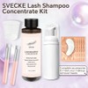 SVECKE Lash Concentrate Shampoo 100ml for Lash Extension, Lash Shampoo