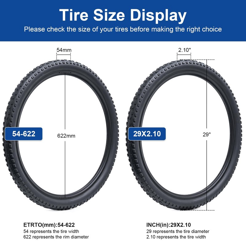 FengCan 29x2.10 (54-622) Bike Tire 29 inch Bicycle tire Suitable