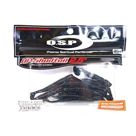 O.S.P Lures HP Shadtail 2.5" #W006 Black Blue Flake