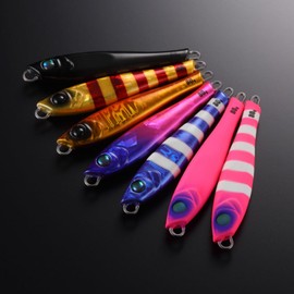 Tailwalk Yummy Jig, Tungsten Tachio Game Tune, 2.1 oz (60 g), #17 CH GOLD RED STRIPE