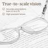 NOVIVON reading glasses Clear 2.0