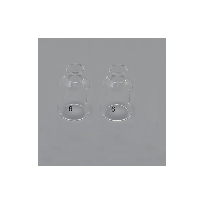 RIVERWELD TIG Quartz Nozzle Clear Glass Cup 53N60 6# 3/8"