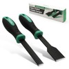 2PCS Carbide Scraper Set(1-1/4 inch & 5/8 inch),Super Gasket Scraper